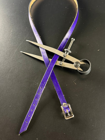 Purple hat band