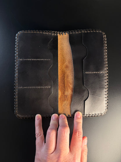 Floral bull Roper wallet
