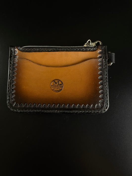 Sunflower keychain wallet