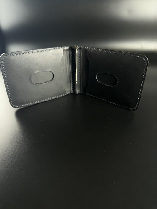 iguana inlay mens money clip wallet